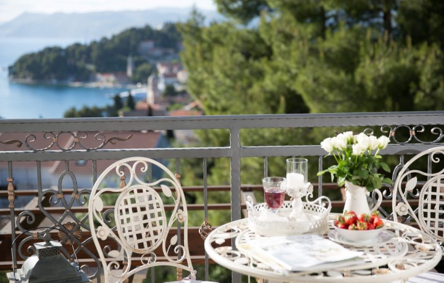 Croatia Cavtat Panoramic sea view villa with pool rent