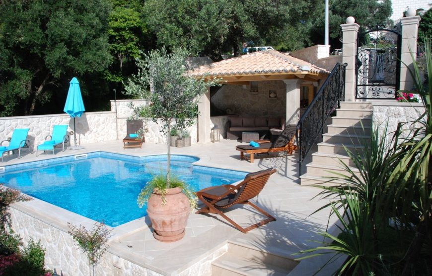 cavtat villa with pool