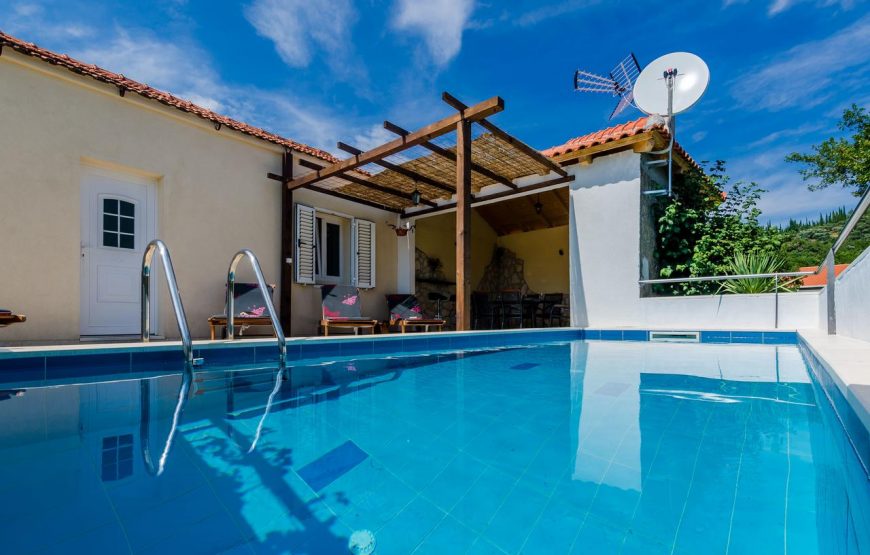 Croatia Cavtat area pool Villa with mountain views rent