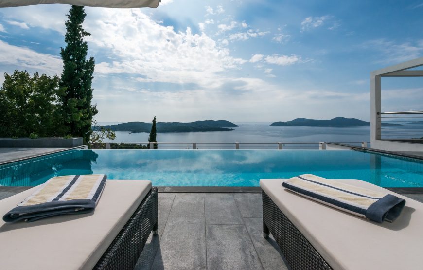 Croatia Dubrovnik Orasac Beautiful villa with pool rent