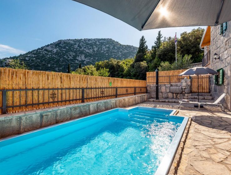 Croatia Makarska area Rustic Pool villa for rent