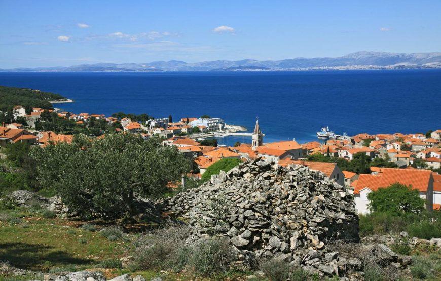 Croatia island Brac Sea view Pool villa for rent