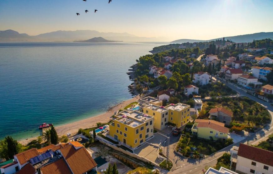 Beach front villas for large groups Trogir area Croatia