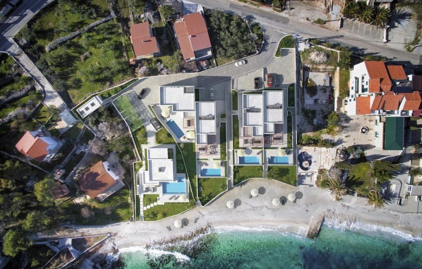 Beach front villas for large groups Trogir area Croatia