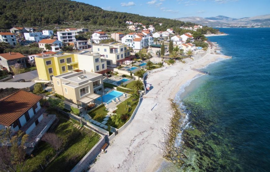 Beach front villas for large groups Trogir area Croatia