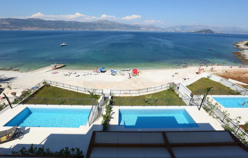 Beach front villas for large groups Trogir area Croatia