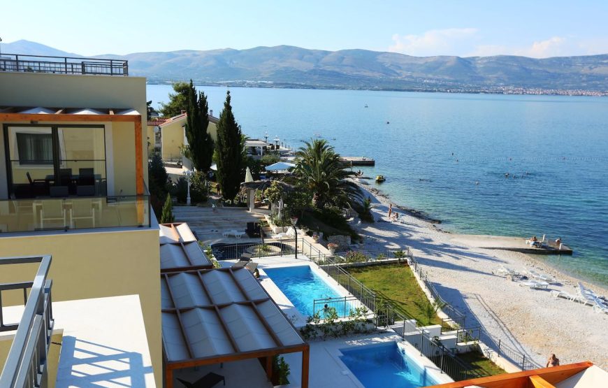 Beach front villas for large groups Trogir area Croatia