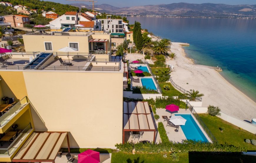 Beach front villas for large groups Trogir area Croatia